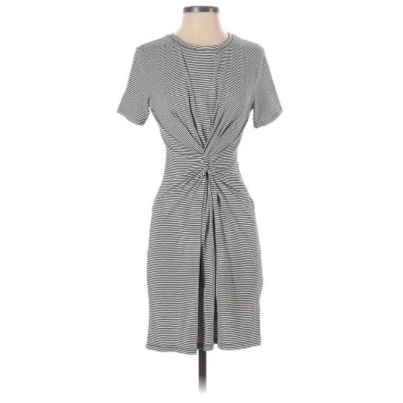 Theory Dresses & Skirts - Striped dress. Flattering fit. Falls mid-thigh.  Great condition.